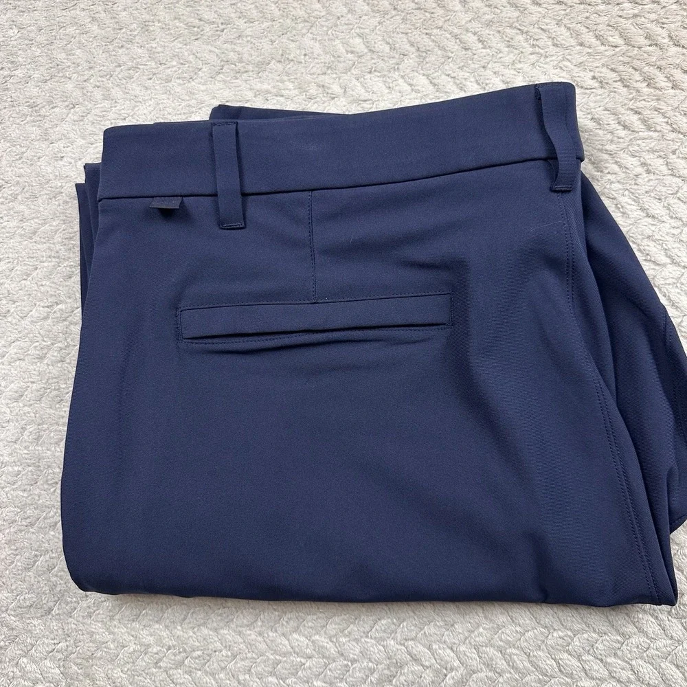 Lululemon Commission Pant Chinos Classic Warpstreme Mens Sz 40x31 Navy Blue